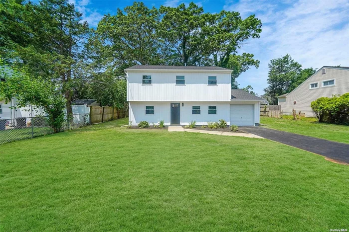 Move right in to this completely renovated 3 bedroom, 2 bath split located mid-block in the Terryville section! This beautiful home sits on 75 x 100 property and low taxes of $9671.33. Den with access to the 1 car attached garage & utility room. Main level includes a new kitchen featuring stainless steel appliance & gas cooking. New: Roof, Siding, Windows, Gas Heat, 1 zone Central Air, Kitchen, Flooring, 2 new baths, plumbing, 200 amp electric and lighting. Don&rsquo;t miss the opportunity to make this stunning house your new home., Additional information: Appearance:Diamond, Interior Features:Lr/Dr, Separate Hotwater Heater:Y