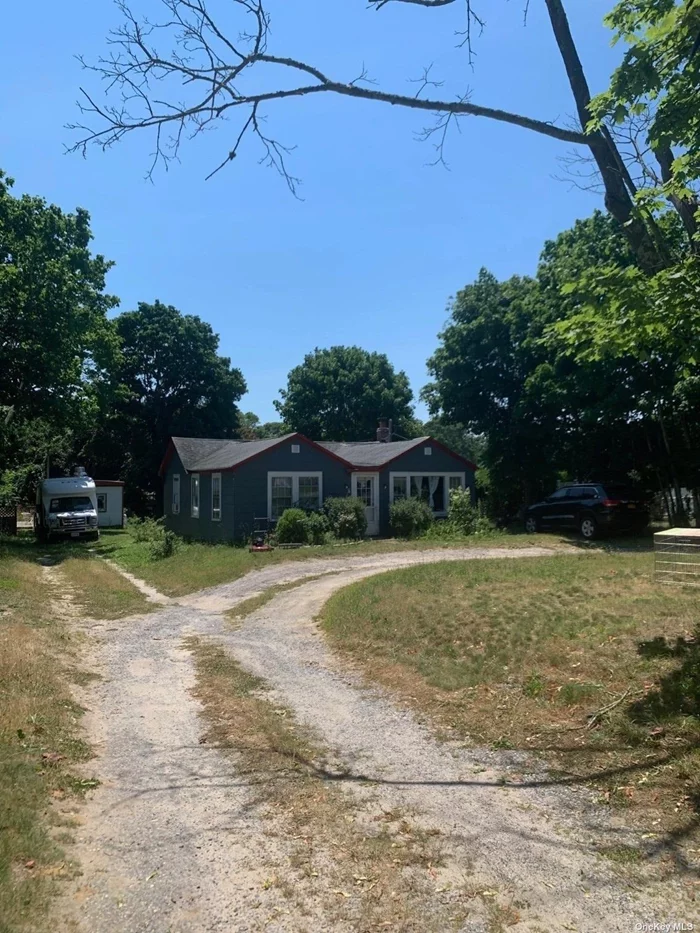 Opportunity knocks with this fixer upper cottage and rentable mobile home on near half acre. $599, 000