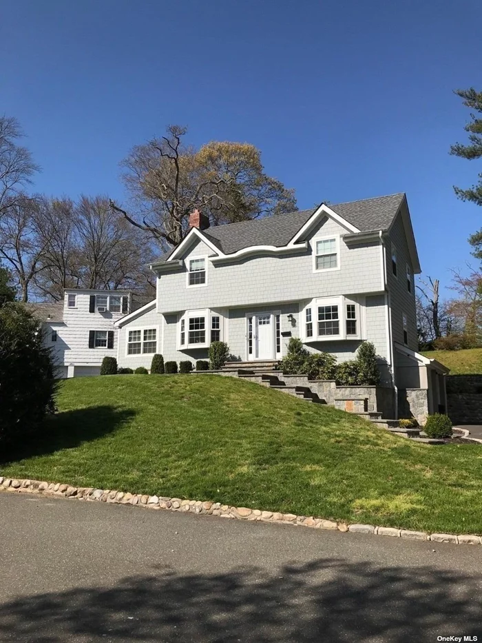 Newly Renovated in 2016 , 3 bdrm,  2 1/2 bath Colonial in the community section of NorGate. New Stainless steel kitchen appliances.Hard wood floors throughout. Sunroom/office L/R Fireplace 2 car attached garage, 24 hour security along with East Hills Park Included. Landscaping is also included.