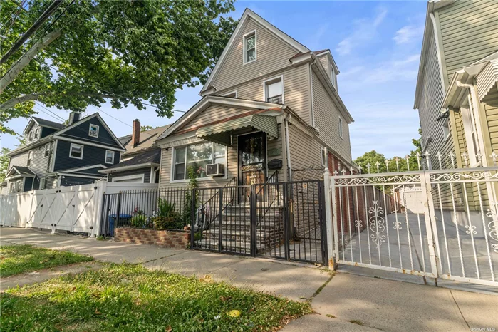 Welcome to this charming single-family home on a tree lined block in Jamaica, Queens! This beautifully maintained home features 4 bedrooms, 2 bathrooms, offers the perfect blend of comfort and convenience. Located minutes away from public transportation, top- rated schools, parks, and a variety of shops, this home is ideal for families and professionals. Enjoy spacious living areas, and a vibrant neighborhood that&rsquo;s close to everything! Don&rsquo;t miss out on this fantastic opportunity to make this house your new home!