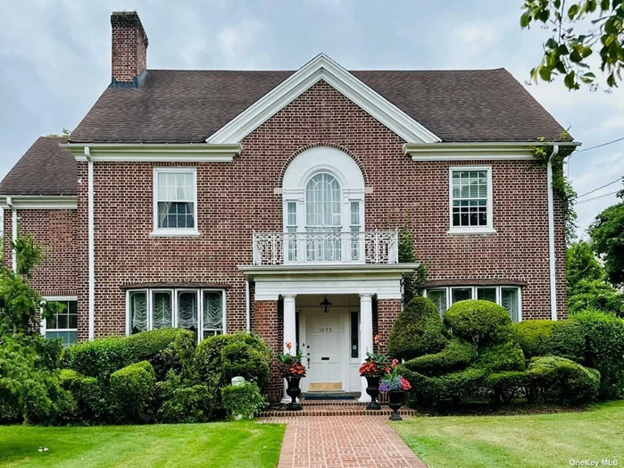 .welcome to1055 new mcneil ave a stunning 3 story brick colonial, on a most prestigious tree lined street. This home has 6 bdrms , 2 sitting rms, 3 full bths and two half bths, main level den/study, an elegant flr and lg fdnr, a chefs eik which opens to a magnificent great room , perfect for entertaining and relaxing, This home perfectly blends traditional charm with modern amenities