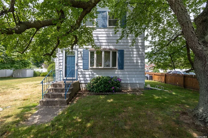 Charming 3 Bedroom, 1.5 Bath Home With A Fenced Yard, Full Unfinished Basement Located In The Desirable Village Of Lindenhurst. Close to Shops, Restaurants. Lot Size 75 x 100. Don&rsquo;t Miss The Opportunity To Make This Lovely House Your Home.