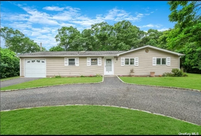 Fantastic,  Well Cared For, 3 Bedroom Ranch. Great Curb Appeal With A 1/2 Circular Driveway For Ample Parking. Just Shy Of A 1/2 Acre Of Flat, Manicured Property With IGS System. Great Layout With A Large Eat In Kitchen, Den With Gas Fireplace And 3 Nice Size Bedrooms.1Car Attached Garage. This Home Has So Much To Offer.