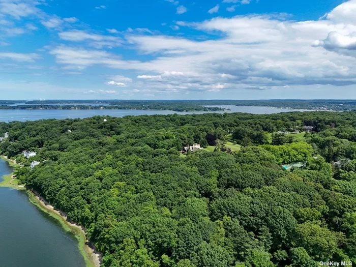 12 Acres of Waterfront Land with Multiple Cottages and Pools on Property. The land is 450ft facing Mill Neck Creek. A FABOULOUS BUILDABLE LOT FOR ANYONE LOOKING TO BUILD THEIR DREAM HOME!