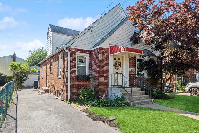 Cute Expanded Cape Just Hit The Market In Elmont NY !! This Home Features 3 Bedrooms, 2 Bathrooms and 1414 sq ft of living space. The first floor features a Living Room, Eat In Kitchen With Enough Room For Dining Table For 6, 1 Full Bath, 1 Bedrooms, and Enclosed Heated Rear Sunroom. The Second Floor Has The Master Bedroom, 1 Other Large Bedroom. This Cute Home also Features A Fenced Yard With An Above Ground Pool (Pool Is A Gift). It Has A Full Half Finished Basement With A Conveniently Side Separate Entrance. 1 Car Garage And A Very Long Drive Way, That Fits Several Cars. Gas Heat, 5 Yr Old Roof, 8 Yr Old Boiler, 100 AMPS Electric. Very Conveniently Located Near Shopping, Buses, Minutes Away From The Beautifully Finished UBS Arena. It won&rsquo;t last long.