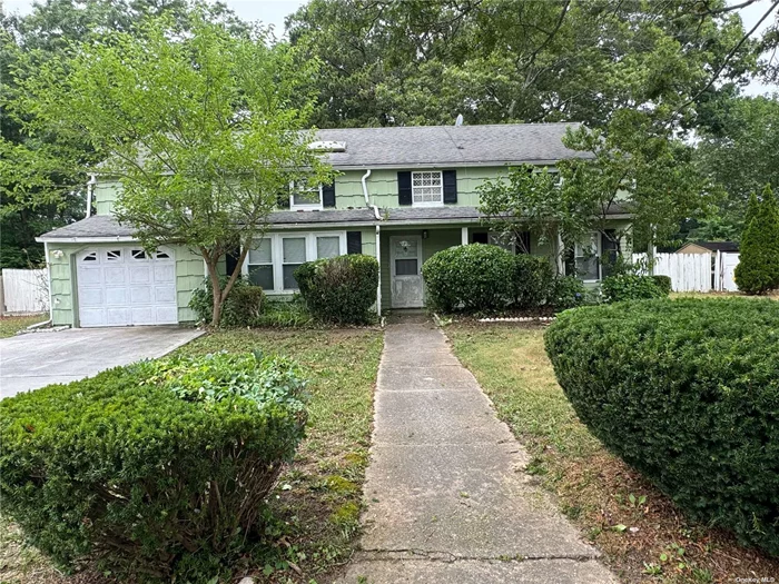 This home is a great opportunity for someone interested in a renovation project! A colonial-style home with five bedrooms and two bathrooms that offers plenty of space and potential.