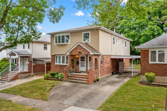 Detached Large 2 Family House in Oakland Garden, Bayside. The House was Rebuilt in 2011. 1st Floor: Living Room, Dining Room, Eat-In-Kichen, 3 Bedrooms, Full Bath; 2nd Floor: Living Room, Dining Room, Eat-In-Kitchen, 3 Bedrooms, 2 Full Bath. Lot Size: 40 * 100; Building Size: 25.17 * 47; Fully Finished Basement with High Ceiling, Family Room and Separate Entry. Excellent Schools (Ps 213, Jhs 74 and Cardozo High School). Close to Restaurants, Supermarket, Shopping. A Must See.