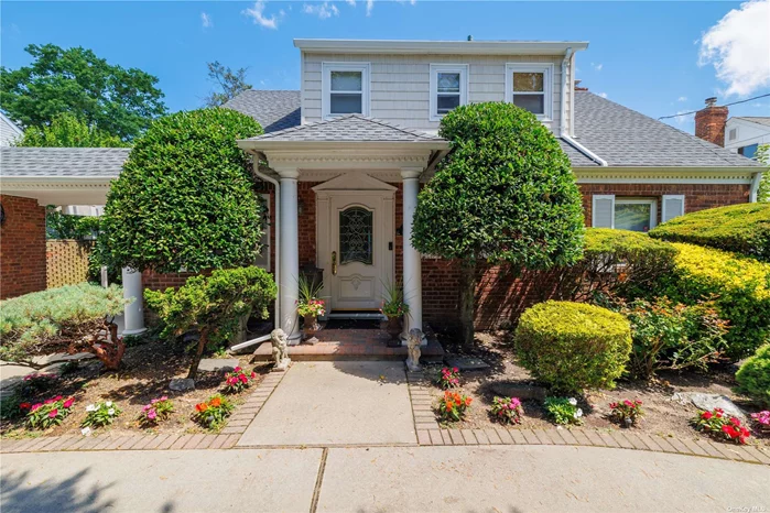 This charming 4 Bedroom Cape home is a true gem. As you enter the front door this home has a warm and inviting atmosphere. The first floor offers a formal living room, dining room, 2 bedrooms, full bathroom, granite and stainless eat-in kitchen with sliders to patio and a bright and spacious family room with wood burning fireplace and vaulted ceilings. Upstairs has 2 bedrooms and a full bathroom. Full basement is unfinished and has great ceiling height offering huge potential for additional space as a recreation room/home office. 1 car attached garage with entry to kitchen and car port are a plus. Home also offers hardwood floors, Central Air Conditioning, Gas Heat and in-ground sprinklers. Great house, Great Location! Don&rsquo;t miss out this one won&rsquo;t last!