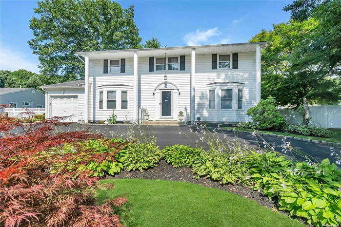 Beautiful Colonial in Mt Sinai school district. Oversized Yard with beautiful inground pool (16X36). 4 BDrs with private bath in Master. Updated EIK with granite counter tops and Stainless Steel appliances. Hardwood and Ceramic Floors thru out. Central Air/Updated electric/Fireplace.