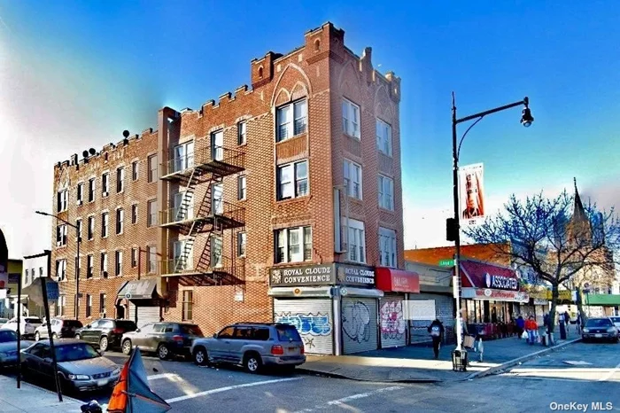 Calling All Investors, Developers & End-Users!!! 100% Occupied 13 Unit Mixed-Use Building In Flatbush For Sale!!! The Building Features Excellent Signage, Great Exposure, 3 Stores, 6 Parking Spaces, High 9&rsquo; Ceilings, Strong R6/C1-3 Zoning, Signalized Intersection,  (10) 1 Br. Apts., Basement, LED Lighting, 200 Amp, Power, A/C, +++!!! The Property Is Located In The Heart Of Flatbush 2 Blocks Off Linden Blvd. & Only Minutes From Prospect Park, The Brooklyn Museum & Brooklyn Botanic Garden!!! Neighbors Include USPS, Target, T-Mobile, Walgreens, CubeSmart Self Storage, Dunkin&rsquo;, Taco Bell, Subway, Duane Reade, Five Below, IHOP, +++!!! The Building Has 27+ Feet Of Frontage On Busy Church Ave.!!! This Property Offers HUGE Upside Potential!!! This Could Be Your Next Development Site Or Be The Next Home For Your Business!!!  Income:  Biali (Restaurant; 800 Sqft. + 800 Sqft. LL): $33, 600 Ann.; Lease Exp.: 8/1/28; 3% Ann. Inc.; Been Here 10+ Years.  Royal Cloudz Convenience: (600 Sqft.; No LL): $36, 000 Ann.; Lease Exp.: 12/1/29; 5%Ann. Inc.  Coco Glam Studio (Salon; 500 Sqft.; No LL): $21, 168 Ann.; Lease Exp.: 7/1/25; Additional 5 Year Option ; 3% Ann. Inc.  Unit 1A (1 Br., 1 Bath): $9, 620.52 Ann.  Unit 2A (1 Br., 1 Bath): $14, 319.60 Ann.   Unit 3A (1 Br., 1 Bath): $13, 500.72 Ann.  Unit 4A (1 Br., 1 Bath): $24, 000 Ann.  Unit 2B (1 Br., 1 Bath): $12, 435.60 Ann.  Unit 3B (1 Br., 1 Bath): $17, 191.20 Ann.   Unit 4B (1 Br., 1 Bath): $16, 219.32 Ann.  Unit 2C (1 Br., 1 Bath): $8, 528.40 Ann.  Unit 3C (1 Br., 1 Bath): $16, 077.60 Ann.  Unit 4C (1 Br., 1 Bath): $15, 044.76 Ann.   Carport: $6, 000 Ann. (Available)  3 Stores Gross Rent: $90, 768 Ann.  10 Apartments Gross Rent: $146, 937.72 Ann.  Total Gross Rent: $243, 705.72 Ann.  Expenses:  Gas: $9, 000 Ann.  Electric: $4, 000 Ann. (Common Area Only)  Maintenance & Repairs: $250 Ann.   Insurance: $10, 000 Ann.  Water & Sewer: $9, 000 Ann.  Trash: $0 Ann.  Snow & Landscape: $0 Ann.  Taxes: $42, 340 Ann.  Total Expenses: $75, 590 Ann.  Gross Income: $243, 705.72 Ann.  Net Operating Income (NOI): $168, 115.72 Ann. (7.82 Cap!!!)  ,  or