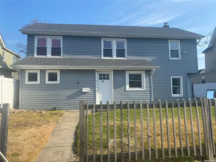 RENOVATED SECOND FLOOR OF A LEGAL TWO FAMILY HOME. 3 BEDROOMS, ONE FULL BATH, LIVING ROOM/DINING ROOM COMBO; EXTRA LARGE EAT IN KITCHEN, SHARED BACKYARD, DRIVEWAY SPOT FOR ONE CAR , LANDLORD PAYS WATER.