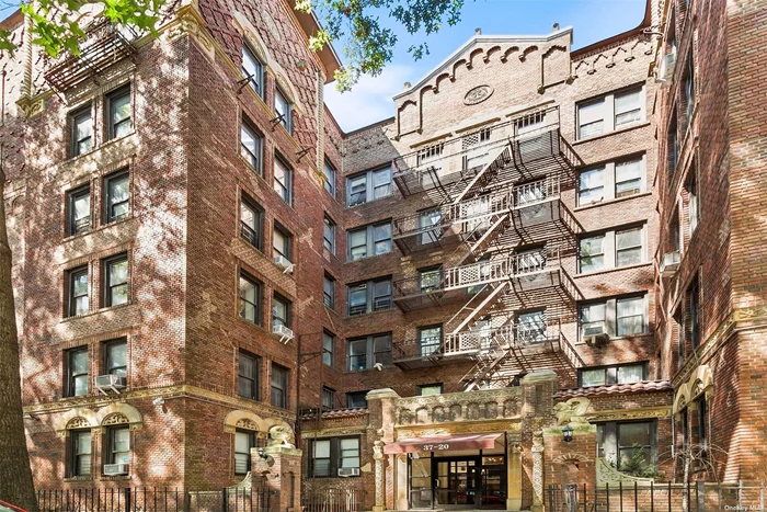 Welcome to your new home at 37-20 81st Street, Jackson Heights, NY 11372! This charming 1-bedroom co-op is nestled in the heart of a vibrant, friendly neighborhood. The exterior boasts a classic brick facade, well-maintained landscaping, and a welcoming entrance that exudes curb appeal. Enter inside to find a cozy living space with hardwood floors and ample natural light. The spacious bedroom offers a peaceful retreat with plenty of closet space. The property is perfect for a DIY&rsquo;er or someone looking to start fresh and customize it to their liking. The kitchen is a blank canvas, ready for your personal touch to create the culinary space of your dreams. The bathroom features contemporary fixtures and a relaxing atmosphere. Outside, enjoy the beautifully landscaped communal areas, ideal for relaxing or socializing with neighbors. The building also offers convenient amenities such as bike storage and laundry facilities. Plus, pets are allowed, making it a perfect home for your furry friends. Situated a short distance from parks, bike paths, and a variety of coffee shops and eateries, this co-op offers the best of urban living. Plus, with transit hubs just a short stroll away, commuting is a breeze. Don&rsquo;t miss out on this fantastic opportunity to call Jackson Heights your home!