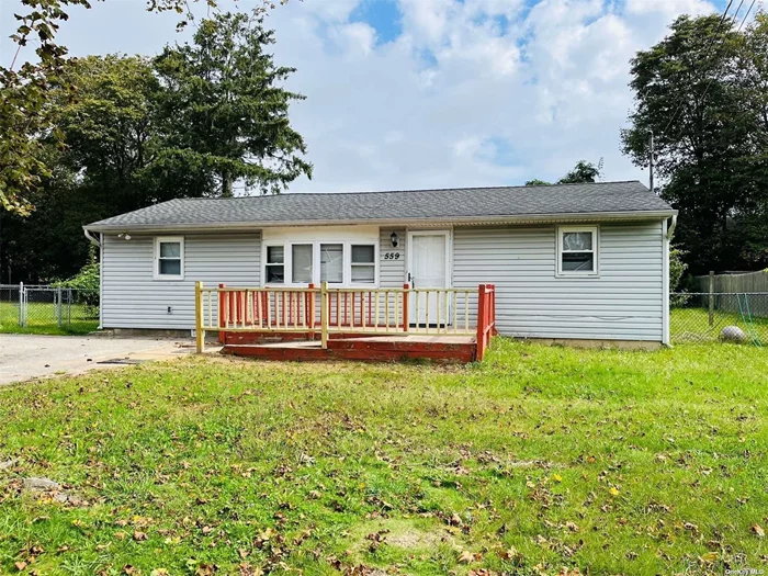 Welcome To This Adorable Ranch W 3 Bedrooms, 1 New Full Bath, Eat In Kitchen, Fairly new Siding Roof And Windows (7-8 years), New Floors, Great Investment. Must See!!