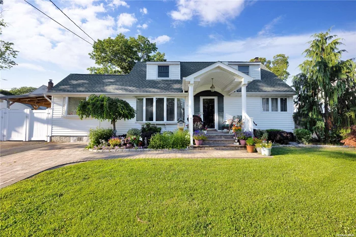 Welcome home to your little piece of paradise in the Westwood section of Massapequa Park. This renovated 4 bedroom and 2 bath Westwood Cape features an updated Viking kitchen that has been expanded and moved to the center of the house. The garage has been converted to living space and adds the perfect amount of space to the first floor layout. There are two bedrooms and a full bath in the well planned second floor. The basement is partially finished. The backyard OASIS features a large inground pool, a covered porch and still has patio space for large gatherings. Don&rsquo;t let this beautiful home pass you by.