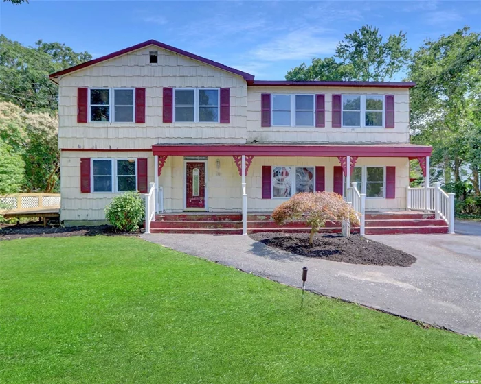 Colonial Style Home. This Home Features 5 Bedrooms, 2.5 Baths, Formal Dining Room, Eat In Kitchen & Den. Centrally Located To All. Don&rsquo;t Miss This Opportunity! To help visualize this home&rsquo;s potential, yard photos were digitally enhanced.