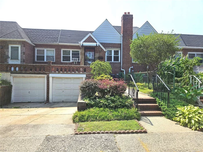 Beautifully renovated property w/ tons of natural light featuring 2 spacious bedrooms, 1.5 baths, renovated kitchen, large family room in walk-out basement to the back yard great for entertaining. Conveniently located close to supermarket, buses (Q12, Q26, Q27, Q31) and LIRR. **THIS PROPERTY IS IN 2FAMILY ZONING** Currently used as 1 family. So much potential! Must See!