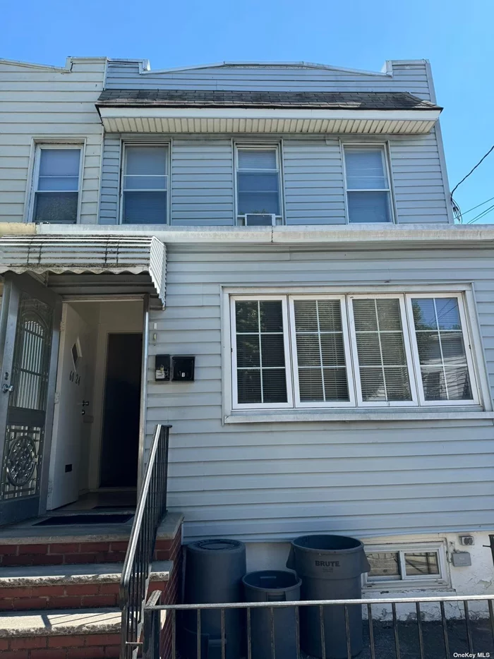 2 family in Maspeth, 2.5 baths. First floor and basement vacant second floor has tenant.