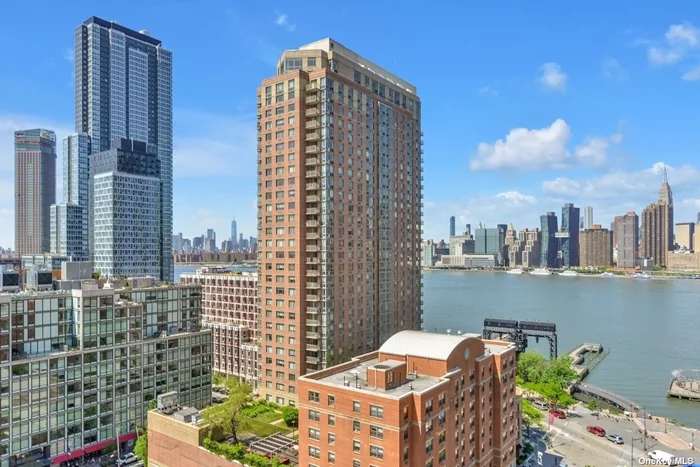 Discover urban living at its finest in this stunning 1-bedroom unit located in the prestigious Citylights building, Long Island City&rsquo;s first luxury high-rise residence. Built in 1997, this corner unit boasts an abundance of natural light, thanks to its oversized, double-insulated windows that frame breathtaking views of the East River, Midtown Manhattan skyline, waterfront, and scenic parks. The unit offers a spacious, open layout that is perfect for modern living. Enjoy picturesque vistas from every angle, creating an inviting and serene atmosphere. This is the ultimate urban oasis, combining luxury, convenience, and style. Citylights stands out not only for its prime location but also for its impressive array of amenities. Residents benefit from a fully-equipped gym, complete with a weight room, workout studio, saunas, showers, and lockers. Outdoor enthusiasts will appreciate the private tennis court, while professionals can make use of the meeting room and bike storage. The building also features a full-time concierge service and a five-level indoor garage, ensuring convenience and security.  Citylights is a Condop with no board interview required, simplifying the purchasing process. Move in and become part of a vibrant community, surrounded by shops, restaurants, and local attractions. The neighborhood offers direct access to the beautiful Gantry State Park and Hunters Point South Park, ideal for outdoor activities and relaxation.