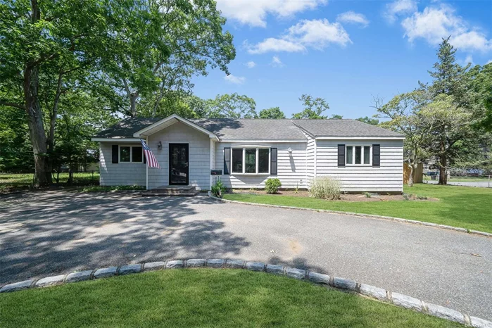 Welcome to 110 Schoolhouse Road in the Heart of Country Village. This Beautiful Maintained Home Boasts 4 Bedrooms and 2 Full Updated Baths. The Open-Concept Living Room, Dining Room and Family Room Offers Perfect Entertaining Space, New Hardwood Floors, Fresh Paint Through-Out, Sliders Out to Private Deck and Fully Fenced In Yard. The Eat-In Kitchen has Stainless Steel Appliances, Tile Back-Splash, Hi-Hat Lighting and Sky-Light. Additionally, The W/D is 3 Years Young, Conveniently Located Laundry Area in Full Bath, Cathedral Ceiling in Kitchen & Family Room, Propane Cooking, Gas in the Street for an Easy Conversion and Sewers. Location is Key Here, Drink Your Morning Coffee as you Gaze Out The Beautiful Bay Window at the Park. Everlasting Memories Awaits.