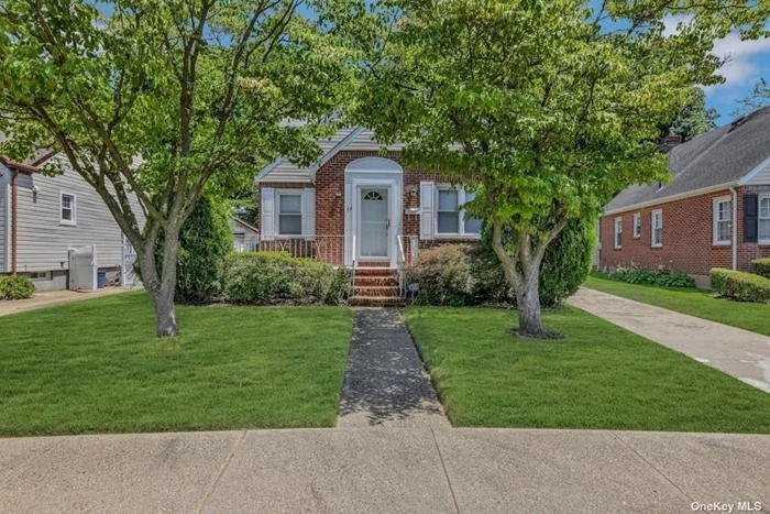 Beautifully Renovated Cape in New Hyde Park with 4 Bedrooms and 2 Full Baths. Refresh Kitchen with all New Appliances,  on 40 X 120 Sq Ft., Water Heater 6 Months Old, New Plumbing Throughout. A Must See!