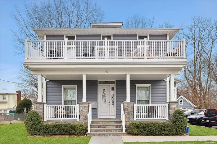 Welcome to your completely renovated one-bedroom sanctuary in Glen Cove! This charming apartment boasts a private entrance, high ceilings, large windows inviting ample natural light, a sleek new kitchen with stainless steel appliances and a quaint front porch. Enjoy serene moments on the shared back patio, nestled at the end of a quiet dead-end street, offering unparalleled privacy.