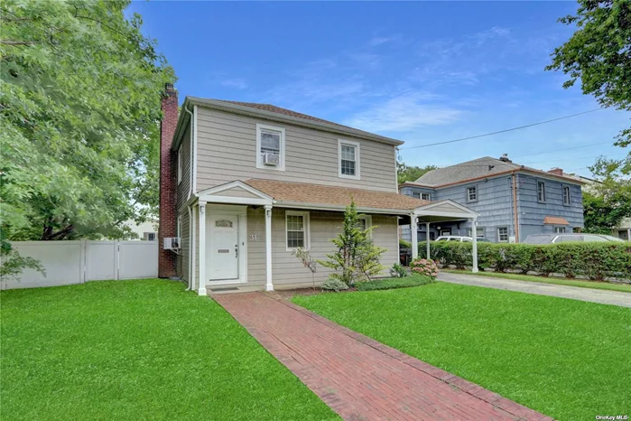 JUST UPDATED AND READY TO MOVE IN IMMEDIATELY. MANY UPGRADES PLUS FRESHLY PAINTED AND NEW STAINED HARDWOOD FLOORS. NEW GAS BOILER 2020-NEW KITCHEN-NEW SIDING-NEW FENCED IN YARD-TOO MUCH TO MENTION- WON&rsquo;T LAST !! CUL DE SAC WITH A PATH LEADING TO OAK AVENUE IN CEDARHURST. Located in the desirable Cedarhurst neighborhood of NY 11516, this stately colonial home offers a perfect blend of space, comfort, and classic charm. Boasting five bedrooms and 2.5 baths, it spans across a generous 60x125 lot, providing ample room both inside and out. Upon entering, you are greeted by a warm and inviting atmosphere, characterized by traditional architectural details and modern updates throughout. The main level features a spacious dining room, ideal for entertaining guests or relaxing with family. A new well-appointed kitchen with contemporary appliances and plenty of storage space awaits the culinary enthusiast. Upstairs, the five bedrooms offer versatility and comfort, making it easy to accommodate family members, guests, or create a home office or hobby space. The master suite is complete with an ensuite bath for added convenience. Outside, the expansive lot allows for various outdoor activities, from gardening to hosting gatherings. The well-maintained landscaping enhances the curb appeal and adds to the overall charm of the property. Conveniently located near schools, parks, shopping, and dining options, this home offers the perfect combination of suburban tranquility and urban convenience. With its spacious layout, updated amenities, and prime location, this colonial residence in Cedarhurst NY presents a rare opportunity for those seeking a blend of comfort and style in a sought-after community.