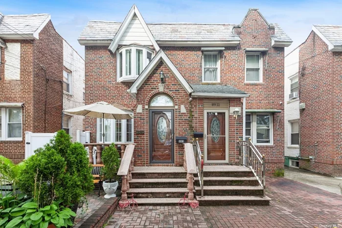 This beautifully maintained 3-bedroom, 1.5-bath gem is perfect for those seeking comfort and style. Situated in lovely Queens Village which is convenient to all, shopping, transportation etc. This home boasts, Granite Countertop Kitchen, Gleaming Hardwood Floors throughout, Newer windows, Full finished Basement with high ceilings. Yard perfect for entertaining. Newer boiler and roof. Mrs. Clean lives here. Move in ready.