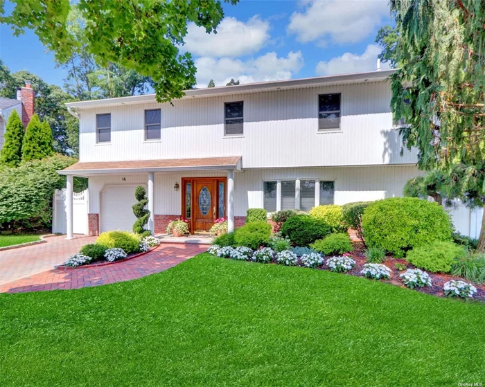 Welcome to a world of warmth and comfort as you enter this beautiful sanctuary. This stylish 4 bedroom, 2.5 bath home is in the heart of West Hills off of Round Swamp Road. It is turnkey in every way, featuring central air, central vacuum, central alarm system, hardwood floors and crown molding throughout. This house features skylights, vaulted ceilings, a fireplace, plenty of storage areas and a landscaped backyard oasis with a inground pool. This home is great for entertaining and is conveniently located near the Northern State Parkway, L.I.E. and minutes away from Cold Spring Harbor train station. Don&rsquo;t miss this opportunity to make this your dream house.