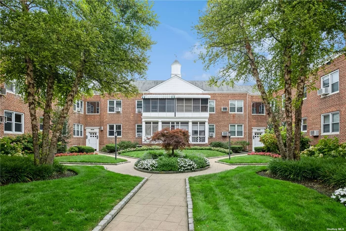 This spacious, second-floor two-bedroom/two-bath garden apartment in the desirable Hewlett Park development is centrally located in the middle of the Hewlett shopping district. This apartment, one of the largest in the complex, has hardwood floors, a nice-sized flexible-use bonus room, and a balcony overlooking Broadway. The oversized primary bedroom includes an ensuite bathroom. Walk to great shops, restaurants, and LIRR. Comes with an assigned indoor parking space.