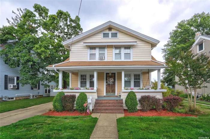 This Impeccably Kept Side Hall Colonial Situated Mid-Block Exudes Warmth, & Has the Perfect Floor Plan. In Walking Distance To All of the Commerce of Both Villages: Rockville Centre & East Rockaway, This Home Has It ALL. Its Large Sun Drenched Living Rm Abutts the Beautiful Dining Rm Complete With Gorgeous Moldings. Its Cozy Den Overlooking the Gorgeous, Deep Backyard Welcomes Everyone to the Heart of the Home. First Floor Laundry & Fabulous Mudroom Are A Real Bonus! The Second Floor Consists of a Sprawling Primary Ensuite With Great Closet Spaces, Two Additional Queen Sized BR, & Large Family Bath. It&rsquo;s the Time of Year to Enjoy This Fabulous Front Porch & Gorgeous Backyard, So Make This Home Yours!.Just a Quick Six Minute Walk to the LIRR TOO!