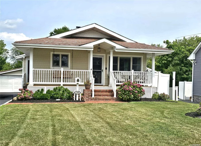 Wait until you see this Diamond Craftsman Ranch. The beautiful landscaping and full granny porch will grab you as soon as you pull up. This home offers a 1.5 car detached garage, vinyl siding and welcoming front door which will immediately pull at your heart stings. But it doesn&rsquo;t end there. Once inside you will see the nice open floor plan, Hardwood Floors, Crown Molding, updated Eat in Kitchen and Full Updated Bath. This Home has Oil Heat (above ground), but also has a Gas Line connected to the home, feeding the stove and hot water heater therefore if gas is your preference, its an easy conversion. The Basement is finished with an Outside Entrance, Family Room, 2nd Full Updated Bath, an Office, Washer and Dryer and plenty of storage. The backyard is 300 feet deep and has a nice size Patio and a Large Deck perfect for entertaining family and friends. Let&rsquo;s not forget about the 200 Amp Electric and Central Air for those hot summer days. The Refrigerator and Dishwasher are 1 month old and the Hot Water Heater was just replaced in January 2024. This opportunity doesn&rsquo;t come along often. This is Truly a Diamond Condition Home!