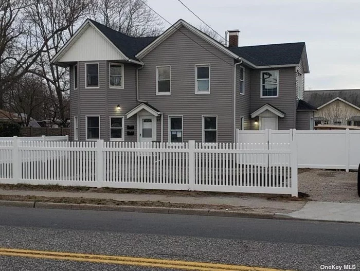 Calling all Landlords! Here is your opportunity to own a piece of sought after, revitalized Patchogue Village. This residential property has 2 legally permitted apartments, with 100% occupancy. Both units are 3 bedrooms and 1 full bath. The entire house underwent a full gut renovation in 2019. Both Units have central AC, washer/dryer, and private entrance. Property has In ground sprinklers, separate electric panels and separate gas meters. LOW TAXES !