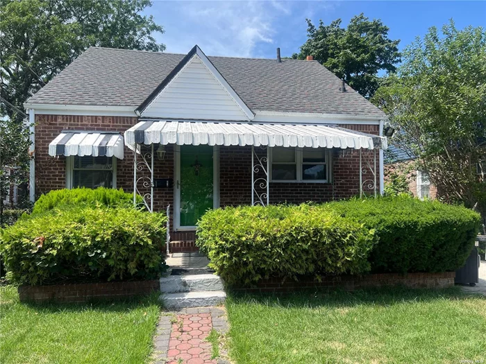 100% Brick, 3 Bedrooms, 2 Full Baths, Full-Finished Basement with Outside Entrance, New Boiler, New Roof, Updated Kitchen, Gas Heat, Hardwood Floor Throughout. Close to Park, School, Buses, Long Island Railroad, Stores, Parkways, Hospitals, House of Worship and New Hyde Park - Garden City Park Schools.