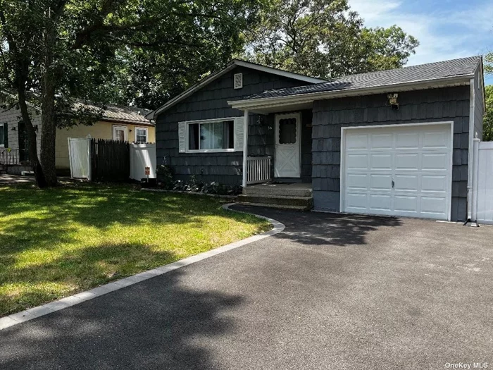 Spacious ranch with many updates. New 4 car driveway and roof, fencing PVC, low block retaining wall on Right side. All windows were replaced and have a life time warranty , new oil tank. Close to shopping and parkways. Great starter home!