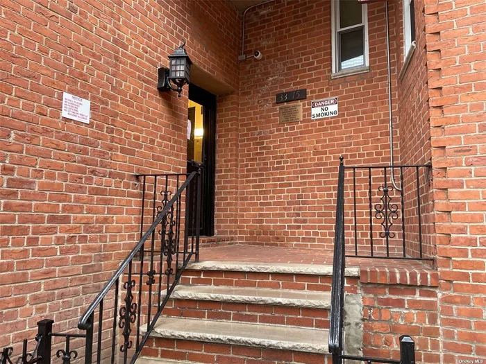 WELCOME TO THIS 700 SQ FT CO-OP IN THE HEART OF JACKSON HEIGHTS. THIS CORNER UNIT APARTMENT ON THE 4TH FLOOR IS AWAY FROM THE CITY NOISE. IT WELCOMES YOUR FURRY FRIENDS AND ALLOWS TO BE SUBLETTING. THE LARGE FOYER HAS 2 COAT CLOSETS, LIVING AND DINING AREA HAVE PLENTY OF WINDOWS AND BRAND NEW CARPET, BEAUTIFUL HARDWOOD FLOORS UNDERNEATH, 80/20 RULE ON CARPETING. BATHROOM HAS WINDOW FOR VENTILATION AND PRISTINE WHITE TILES. KITCHEN HAS BEEN RENOVATED. THE BRICK BUILDING WITH ELEVATOR AND LARGE LAUNDRY ROOM HAS CONVENIENT LAUNDRY ROOM AND GARAGE PARKING ON WAITLIST. GARAGE CAN ACCOMMODATE 1 OR 2 CARS. LOW MAINTENANCE AND NO FLIP TAX. CONVENIENT LOCATION FOR TRANSPORTATION, SHOPPING, RESTAURANTS AND MORE.