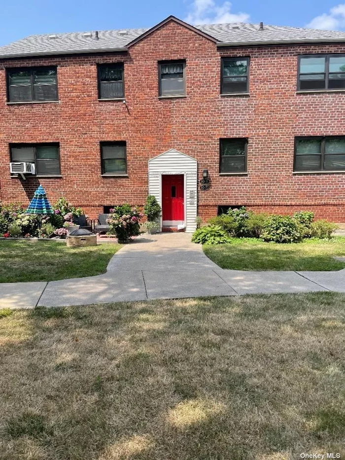 Excellent condition 1st floor garden apartment-1 bedroom-1bath-hardwood floors-living room-dining room-eff kitchen 2 pets per unit allowed 40 lbs and under - $25.00 per month A/C fee-