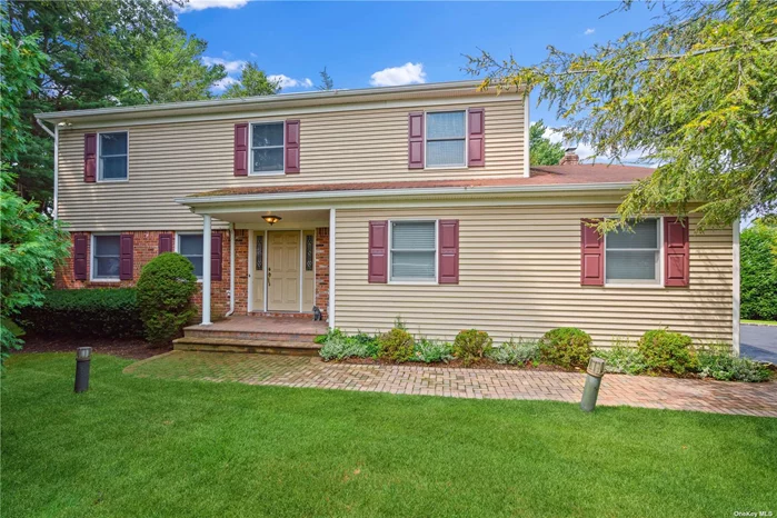 Welcome to this meticulously maintained four-bedroom center hall colonial nestled on a peaceful cul-de-sac. This charming home boasts a spacious layout with a perfect blend of elegance and comfort. The main level features a gracious foyer, a formal living room, a dining room, and a comfy family room with a fireplace and sliders to the backyard deck. The updated kitchen is a chef&rsquo;s delight, complete with modern appliances, ample counter space, and a breakfast nook overlooking the serene backyard. Upstairs, you&rsquo;ll find a spacious master suite with a luxurious en-suite bathroom, walk-in closet, standing closet, and vast storage access above garage, along with three additional well-appointed bedrooms and another full bath. The finished basement offers versatile space for a home office, gym, or recreation area. Outside, the meticulously landscaped yard provides a private oasis for outdoor entertaining and relaxation. With its prime location on a quiet cul-de-sac, this home offers the perfect blend of tranquility and convenience. Don&rsquo;t miss the opportunity to make this beautiful colonial your own! Central Air, Wood floors, hard-wired generator, two car garage, IGS, and many other amenities to enjoy. Buyers needs to verify all info contained herewithin