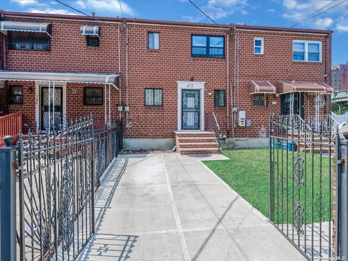 This charming home is situated on a quiet street in the desirable neighborhood of Brownsville, Brooklyn. Upon entering, you will be greeted by a spacious living area, perfect for entertaining guests or relaxing with your family. The large windows allow for an abundance of natural light to fill the room, creating a warm and inviting atmosphere. The kitchen boasts ample cabinet and countertop space, making meal preparation a breeze. With its modern appliances and functional layout, this kitchen is sure to impress even the most discerning chef. Upstairs, you will find three generously sized bedrooms, each offering plenty of closet space and large windows. The master bedroom features an ensuite half bath, providing convenience and privacy. The full basement provides additional storage space and can be transformed into a recreational area, home gym, or office, depending on your needs. The possibilities are endless! Outside, the backyard offers a peaceful oasis where you can relax and unwind after a long day. The private driveway provides off-street parking, ensuring that you will never have to worry about finding a spot. Located near public transportation, you will have easy access to the rest of Brooklyn and beyond. Additionally, the neighborhood offers a variety of amenities including shops, restaurants, parks, and schools, all within close proximity. Don&rsquo;t miss out on the opportunity to own this immaculate single-family home in the heart of Brownsville. Make this your dream home!