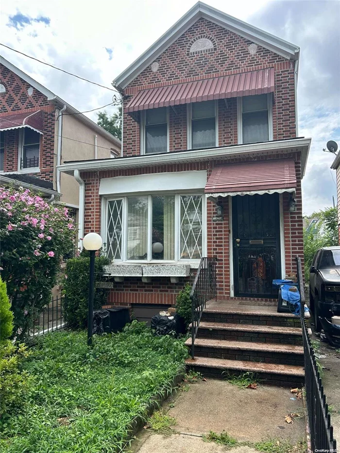 diamond in a rough.fully brick detached one family house in the well desired area of ozone Park, two car garage, fully finished basement with OSE.minutes drive to shopping , minutes drive to Jamaica hospital, 4 minutes drive to JFK airport.minutes drive to Jamaica Ave shopping area.minutes drive to the green acres mall.POTENTIAL POTENTIAL POTENTIAL.