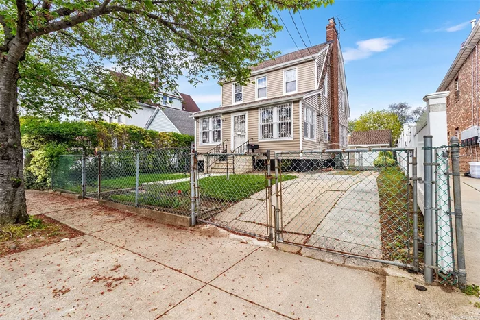 Attention homebuyers! Enter into this charming Colonial nestled in the heart of Queens Village. Boasting a private driveway and a one-car garage, this single-family gem invites you into a world of comfort and convenience. As you enter, be greeted by a delightful interior featuring an inviting inside porch, a spacious living room, a formal dining room, and a sunlit kitchen adorned with ample windows. Upstairs, discover three cozy bedrooms and a full bathroom, with the added bonus of a finished attic for your imagination to roam. Outside, revel in the tranquility of the surrounding neighborhood, with its proximity to schools, parks, shopping, and transportation. With a full finished basement and mechanical features to ensure ease of living, this home promises a lifestyle of ease and enjoyment. Don&rsquo;t miss out on this opportunity to make cherished memories in a home that offers both comfort and convenience. Schedule your showing today and experience the best of Queens Village living!