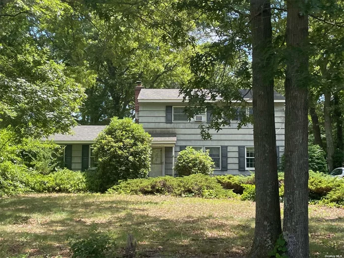 Tranquility awaits you in this 3 bedroom, 2.5 bath colonial set back from the road, in its own wooded oasis. Set on almost half an acre there is plenty of room for entertaining. With just over 1700 sq feet spread across 2 floors, and a 1 car attached garage, this home has everything you could possibly need.