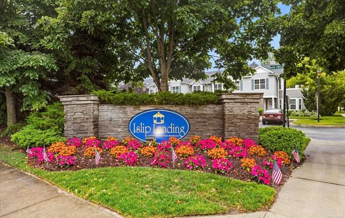 Very Desirable Renovated Aspen End Unit On The Ground Floor Level In The 55 And Better Section of Islip Landing with Beautiful Golf Course Views From Your Patio! Open Floor Plan with Living Room/ Dining Room Combination, Stainless Steel Appliances, Granite Countertops & Backsplash, High Hat Lighting Throughout, Wood Flooring, Crown Moldings, Brand New Carpets, Freshly Painted, Laundry Room, Large Master Bedroom En-suite With Custom Built-In Walk in Closet, 2nd Bedroom with Sliders to Outdoor Private Patio. Amenities Include In-Ground Heated Pool, Clubhouse, Gym, As Well As On Site Security. Close to LIRR, Southern State Pkwy, Shopping, Gull Haven Golf Course and Ducks Baseball Stadium. Move your furniture in and enjoy! Must See Wont Last!