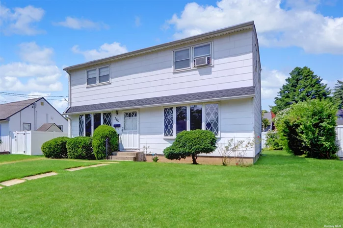 NEED 4-5 BR&rsquo;S ???? This colonial has 4 Br&rsquo;s on the second level, one on the 1st level. Both baths and the roof are new. Updated electric panel. Unfinished basement with new windows and a outside entrnace. Gteat size family home with a large yard.