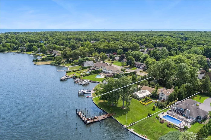 Picturesque location nestled on the Connetquot River with 181 feet of bulkheaded waterfront and a meticulously maintained large dock. Truly a boater&rsquo;s paradise with outstanding water views and quick access to the Great South Bay and the Atlantic Ocean. Enjoy all the south shore of Long Island has to offer. Fish, crab and clam for fresh caught seafood. Golf at Timber Point Golf Club. Explore the many Fire Island beach towns and then take a dip in the ocean. Become versed in water sports such as paddle boarding, kayaking, tubing, wakeboarding and water skiing. Dine at some of the finest restaurants, or, simply entertain at home in the glass enclosed pool room leading out from the kitchen. Gated and completely private, built with high standards and pride of ownership, this home is a must see, a treasure for all seasons. Make this home your own. Serious inquiries only, please.