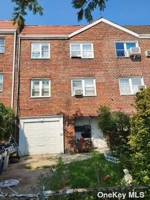 Built in 1950, this spacious (1000 square feet) 2 family brick home features 2 large 5 room ( 2 bedroom) apartments plus a first floor recreation area. Second and first floor have direct access to private backyard. Located on a beautiful, tree lined street this house also has a 1 car driveway and garage...