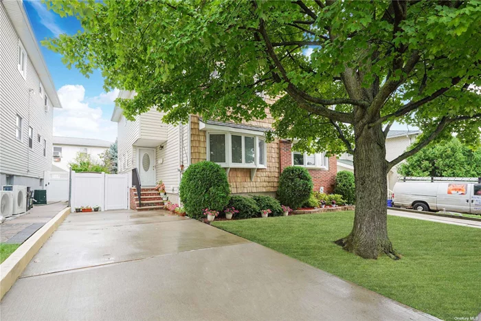 Charming 3-Bedroom Semi-Detached Home in Prime Staten Island Location Welcome to this lovely 3-bedroom, 2.5-bathroom semi-detached home, perfectly situated in the desirable Bay Terrace neighborhood of Staten Island. This beautiful residence offers an updated kitchen with stainless steel appliances, ideal for those who love to cook and entertain. The home is located on a beautifully tree-lined block, providing a picturesque setting and a peaceful atmosphere. You&rsquo;ll appreciate the brand-new driveway, adding convenience and curb appeal to this delightful property. Just minutes away from the train station and express bus service, commuting to the city is quick and easy. The beautifully landscaped backyard offers a serene oasis for outdoor gatherings or quiet relaxation. This home is a perfect blend of comfort and convenience, offering everything you need for a modern lifestyle in a charming setting. Don&rsquo;t miss the opportunity to make it yours!