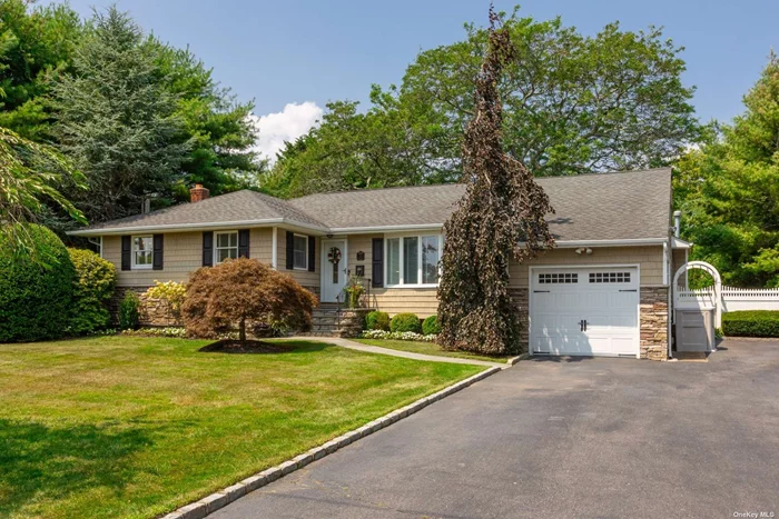 This Home Greets You With a Spacious and Inviting Living Area with Brazilian cherry floors, vaulted ceilings That Seamlessly Flows Into An Eat-In-Kitchen. The Kitchen Features Ample Counter Space and a Cozy Dining Area Ideal For Gatherings with vaulted ceilings den with gas fireplace A Full, Finished Basement Complete With a Stylish Bar. The Expansive Basement Also Provides Additional Living Space Whether You Need a Home Office, Gym, or Media Room. When You Step Outside to the Private Oasis a Park-Like Backyard That Will Take Your Breath Away. The Inground 18x36 Swimming Pool Is The Centerpce, Offering Endless Opportunities For Summertime Fun and Relaxation with gazebo and outdoor shower on .5 acre. You are surrounded By Lush Landscaping, This Outdoor Space is Designed For Entertaining, With Plenty of Room For Lounging, Dining, and Enjoying The Outdoors. Whether You&rsquo;re Hosting Large Gatherings or Simply Enjoying a Quiet Evening at Home, This House Has Everything You Need and More!