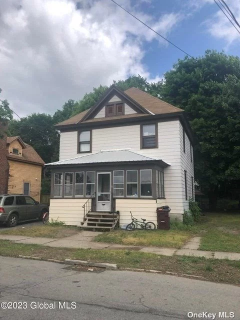 Discover this charming 4-bedroom, 1-bath home in the heart of Gloversville, just steps from McNab Elementary. Recent upgrades include a renovated bathroom, new furnace, water heater, and updated electrical and plumbing. Currently rented to long-term tenants for $1, 350 per month, it offers both comfort and reliable income. Conveniently located near local amenities, this well-maintained property is a great investment in a growing community.