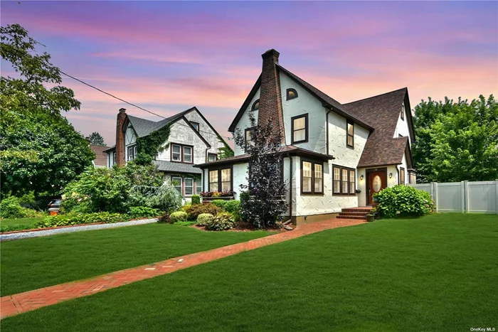 Discover Timeless Elegance In This Captivating Tudor Nestled In The Heart Of West Hempstead. This Remarkable Residence Offers A Perfect Fusion Of Historical Character & Modern Living. This Home Features A Gourmet Eat-In Kitchen W/ Custom Cabinetry, Corian C/T&rsquo;s, S/S Appliances Including A Five-Burner Gas Cooktop & Double Oven, Opening To A Secluded Backyard Oasis W/ Paver Patio & Pergola. French Doors Lead To An Inviting Living Room Graced W/ A Wood-Burning Fireplace, Sharing Space W/ A Sunroom Perfect For A Home Office. The Formal Dining Room, Adorned W/ A Walk Out Bay Window, Offers Access To The Serene Yard. Upstairs, 3 Generously Proportioned Bedrooms & A Full Bath Await, W/ The Attic Promising Endless Possibilities. The Lower Level Indulges W/ A Recreation Room, Summer Kitchen, En-Suite Bedroom, Laundry Room & Exterior Access. Gleaming Hardwoods, Custom Moldings, Recessed Lighting, Andersen Windows, An Architectural Roof, 200-Amp Service, In-Ground Sprinklers, 3-Zone Gas Heat & Central Air On All 4-Levels Complete This Exceptional Residence, Ideally Situated Near All Conveniences. Pre-Approvals Are Essential For All Showings.