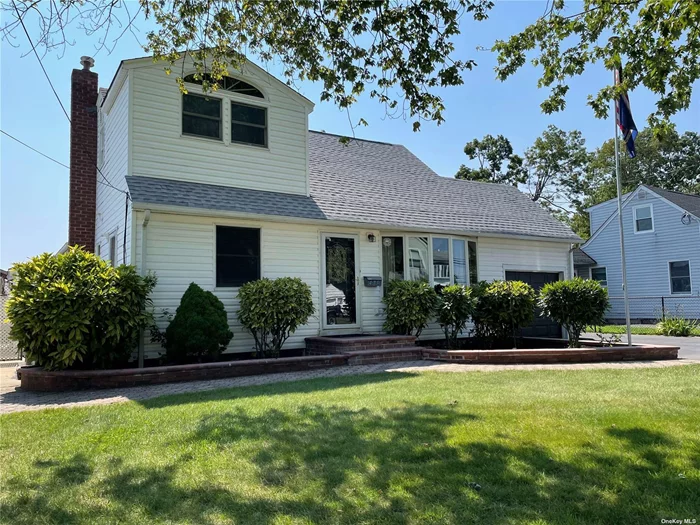 Welcome to Lindenhurst Village! This Expanded cape style home offers the living space you have been looking for. Host the holidays in the oversized living room with wood burning fireplace, wide open peninsula designed kitchen with adjacent dining, plus the super spacious enclosed patio / family room. Then retreat to the calm of your master suite. Other features include a full size basement, an attached garage, double wide driveway, Spend your summers barbecuing, swimming in the pool and playing lawn games in the backyard. All this and so much more. All conveniently located to Village shopping, restaurants, breweries, parks, schools and the Long Island Rail Road. Come take a look! You&rsquo;ll be glad you did!